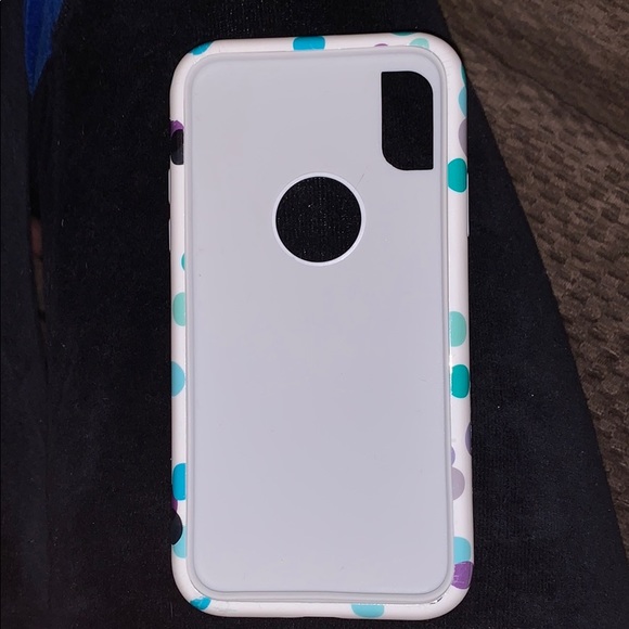 Polka Dot IPhone X Case - Picture 2 of 2